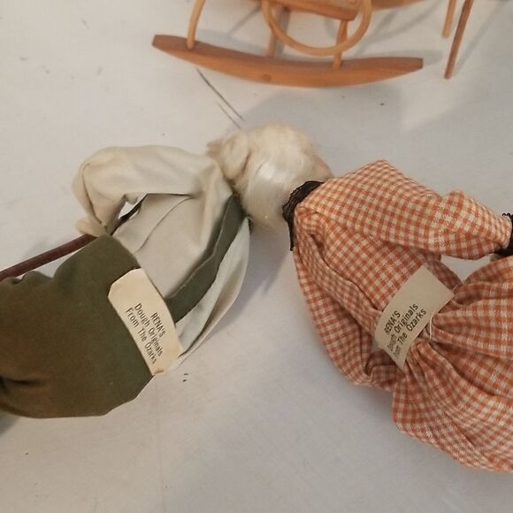 Grandma & Grandpa Dolls Handmade by Rena's Dough Or - Picture 13 of 15